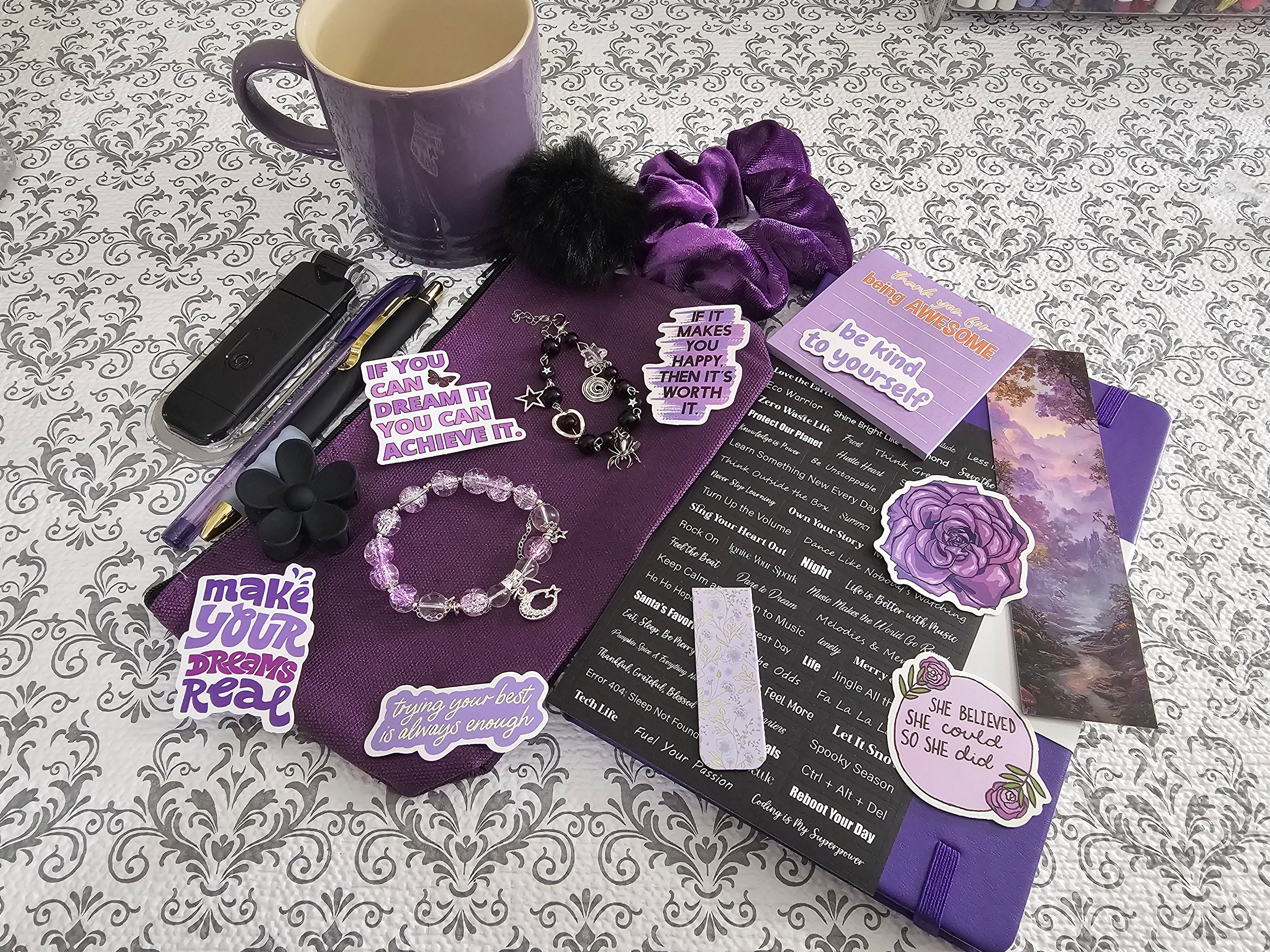 Midnight Amethyst Box