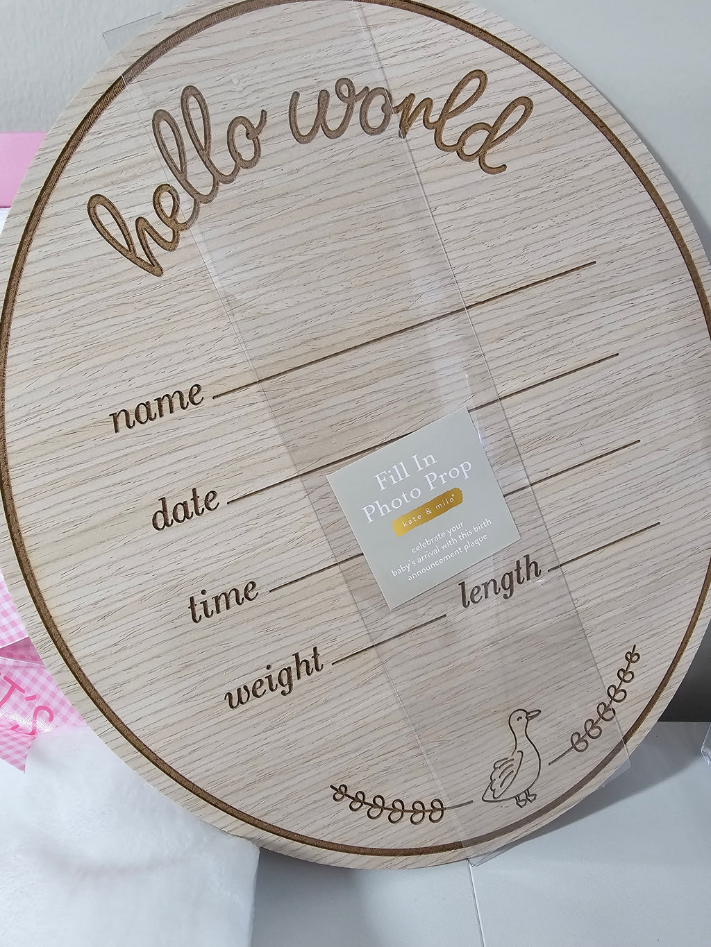 “Born in 2026” Pink Baby Bundle